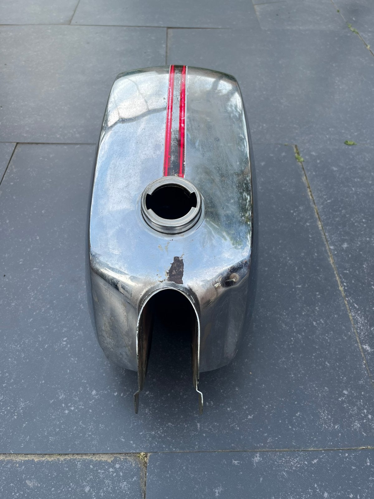 Te koop: nog redelijke bloktank Kreidler, Ophalen, Gebruikt, Tank