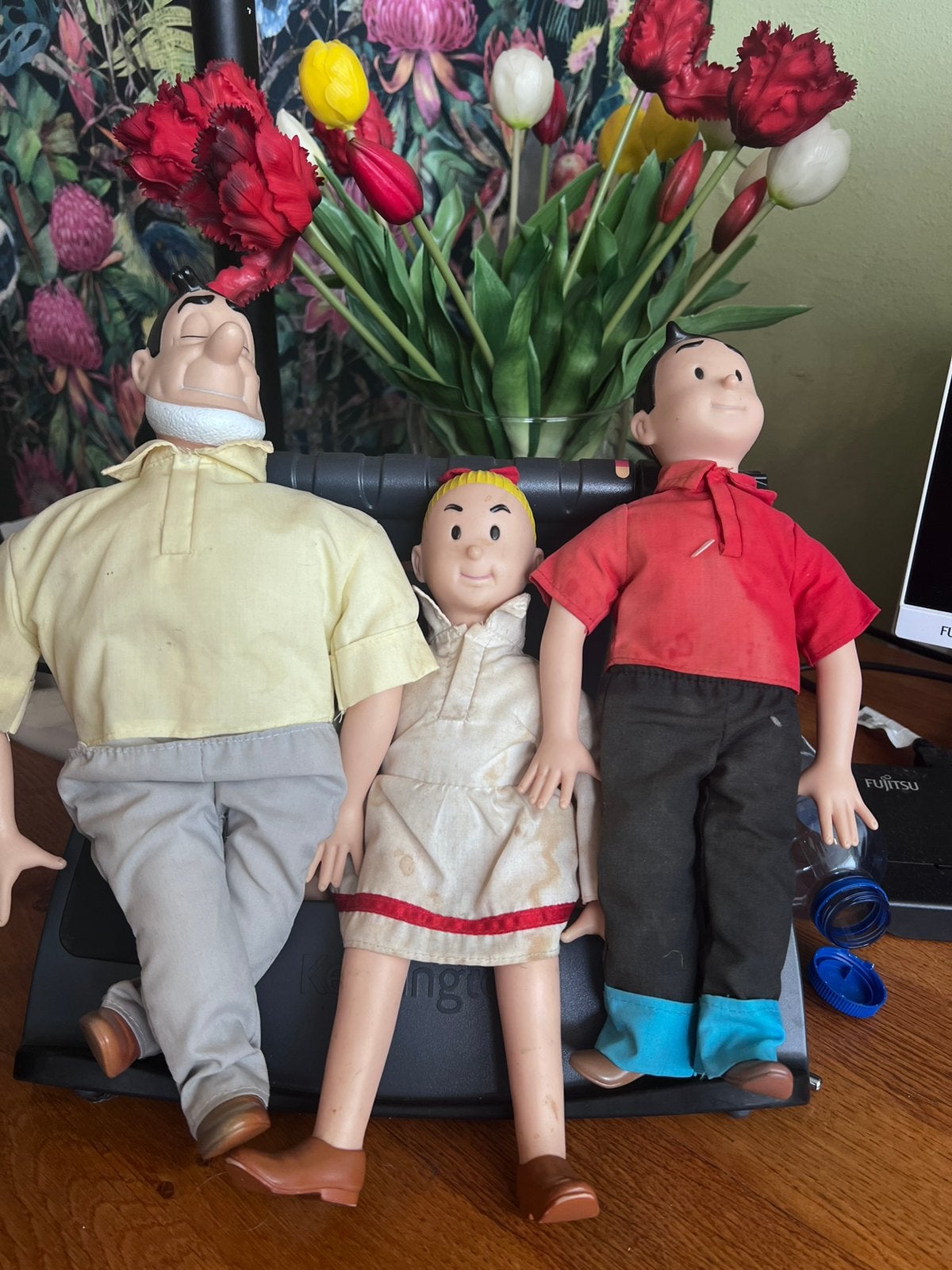Suske en wiske poppen, Eén stripboek, Ophalen of Verzenden, Zo goed als nieuw