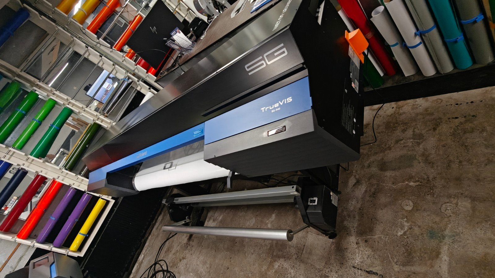 Roland SG-540 TrueVIS Grootformaat Printer/Snijplotter, Ophalen, Gebruikt, Inkjetprinter, Kleur printen