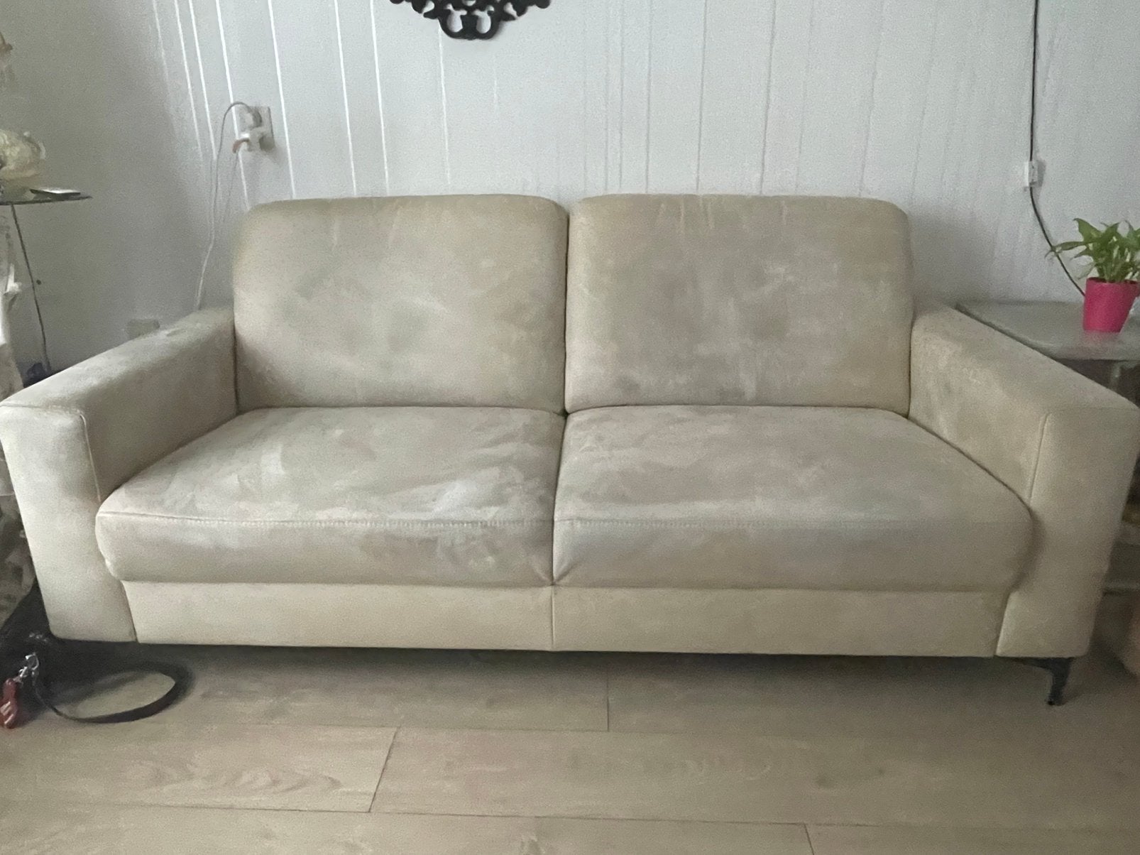 Twee en half zit bank bieden, Ophalen, Gebruikt, 150 tot 200 cm, Driepersoons