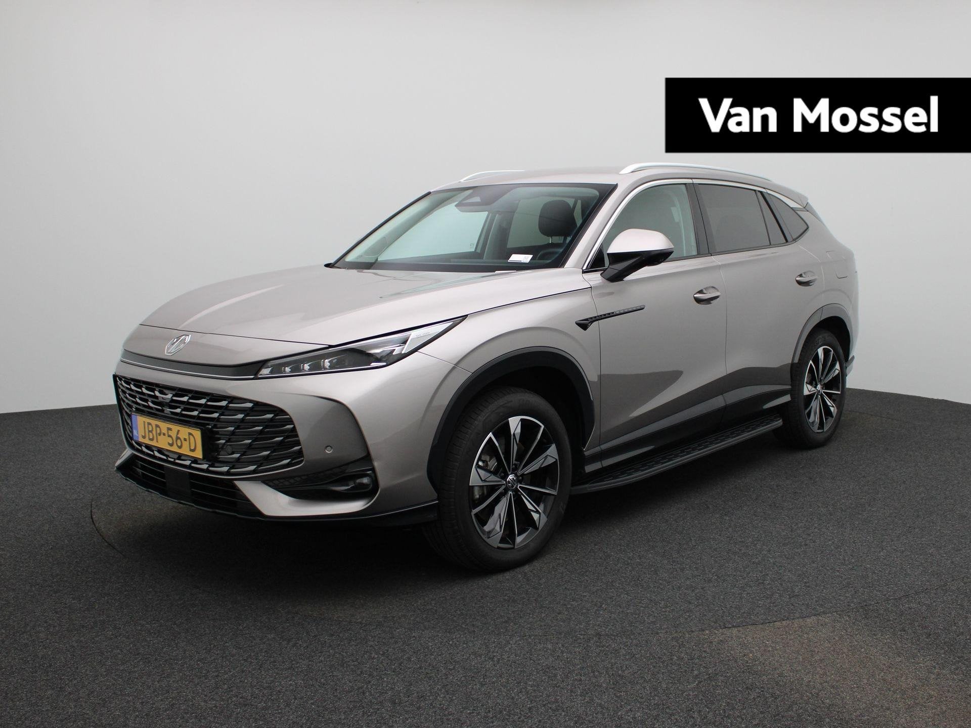MG HS 1.5 PHEV Aut. Luxury | 100km Elektrisch | Navi | CarPl, Auto's, 12 maanden, Stof, Gebruikt, 4 cilinders