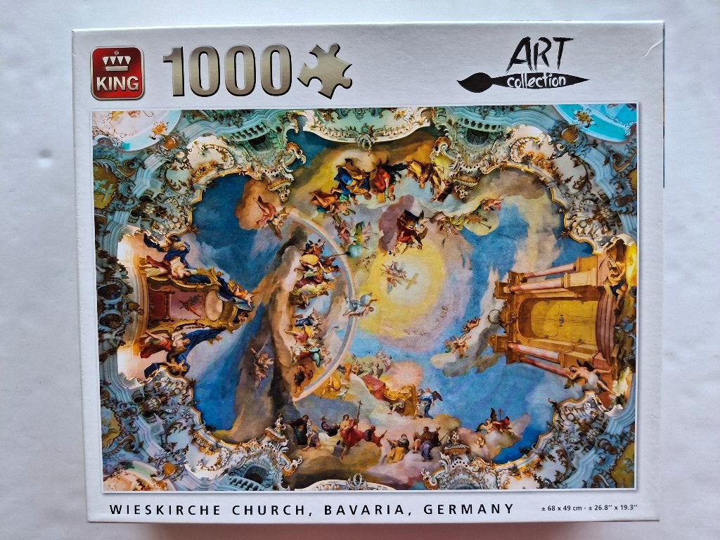 Wieskirche Church!, Ophalen of Verzenden, 500 t/m 1500 stukjes, Zo goed als nieuw, Legpuzzel