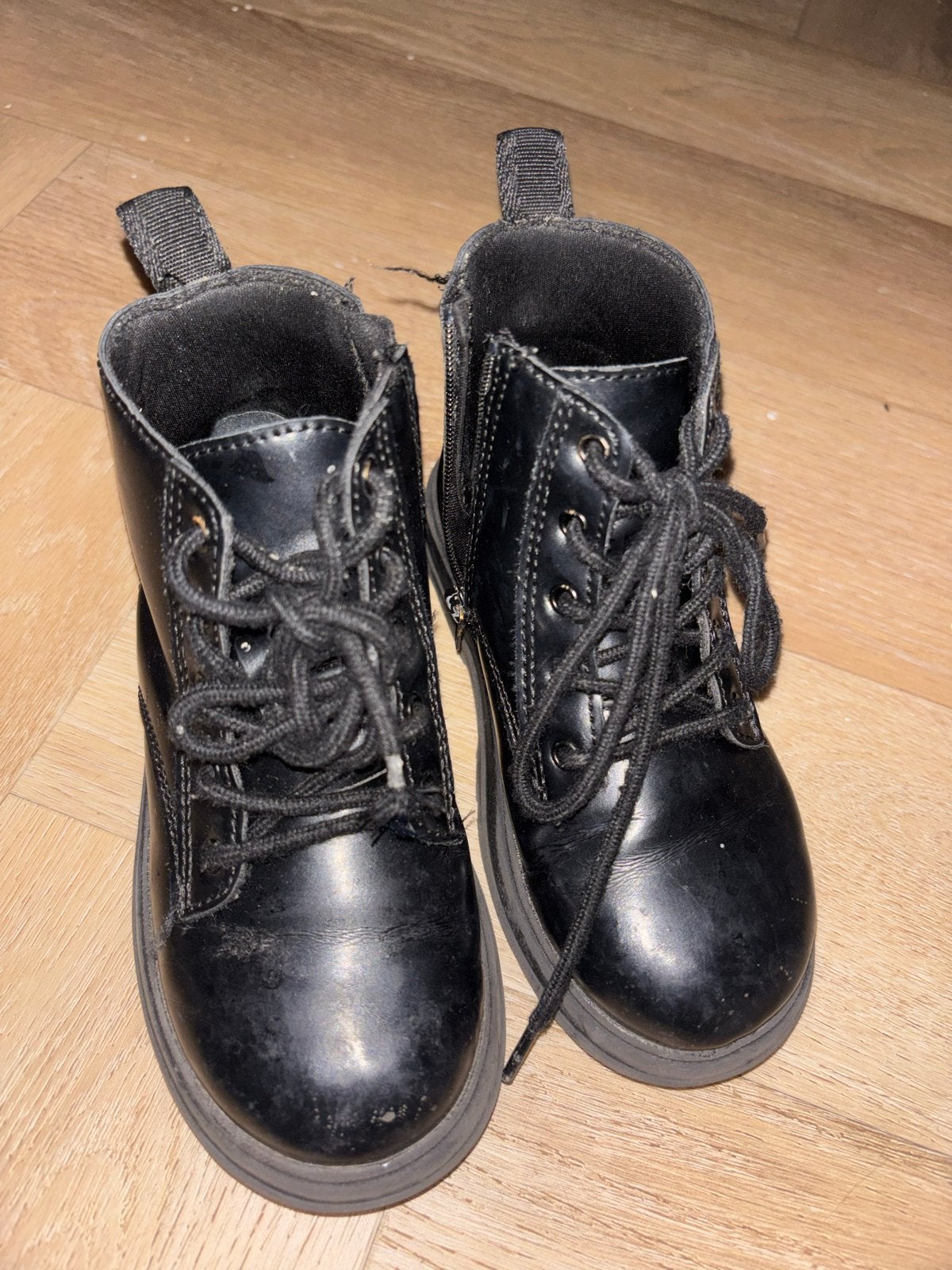 Zara zwarte boots maat 25, Ophalen of Verzenden, Gebruikt, Jongen of Meisje, Laarzen