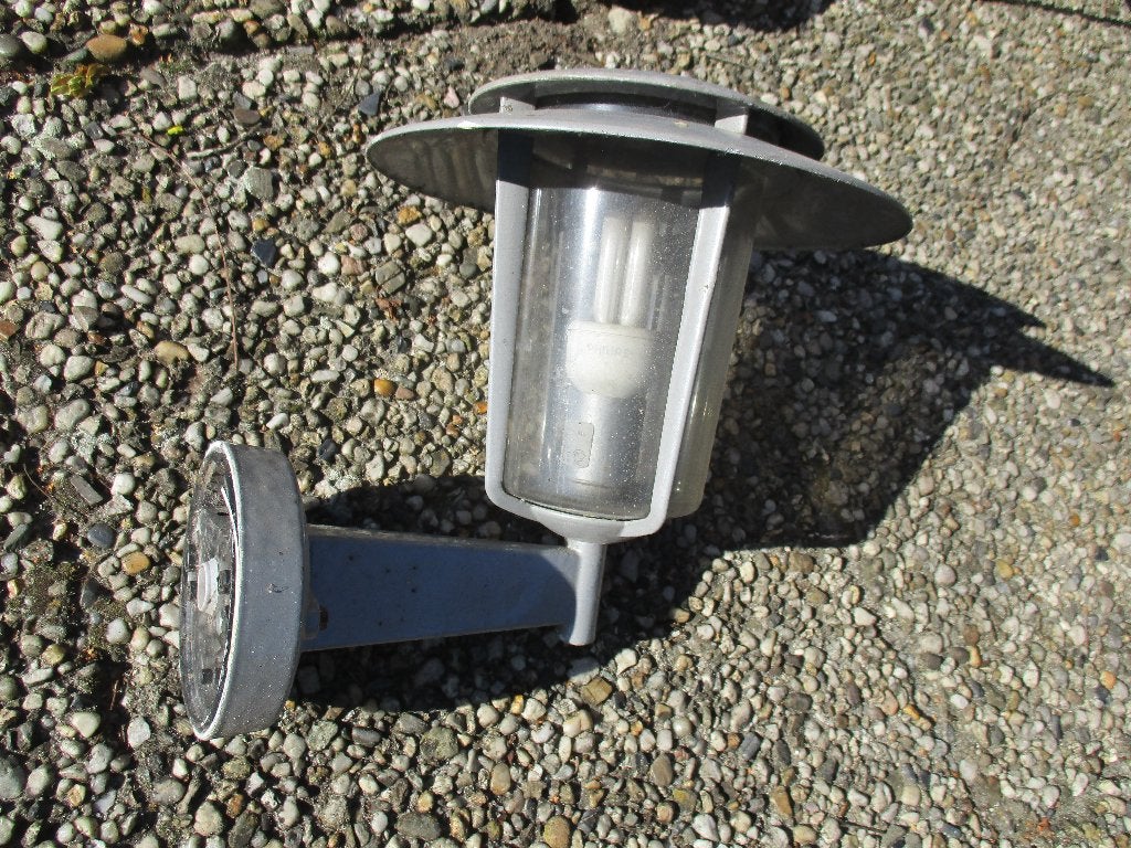 buitenlamp, Tuin en Terras, Buitenverlichting, Ophalen, Gebruikt, Wandlamp, Netvoeding