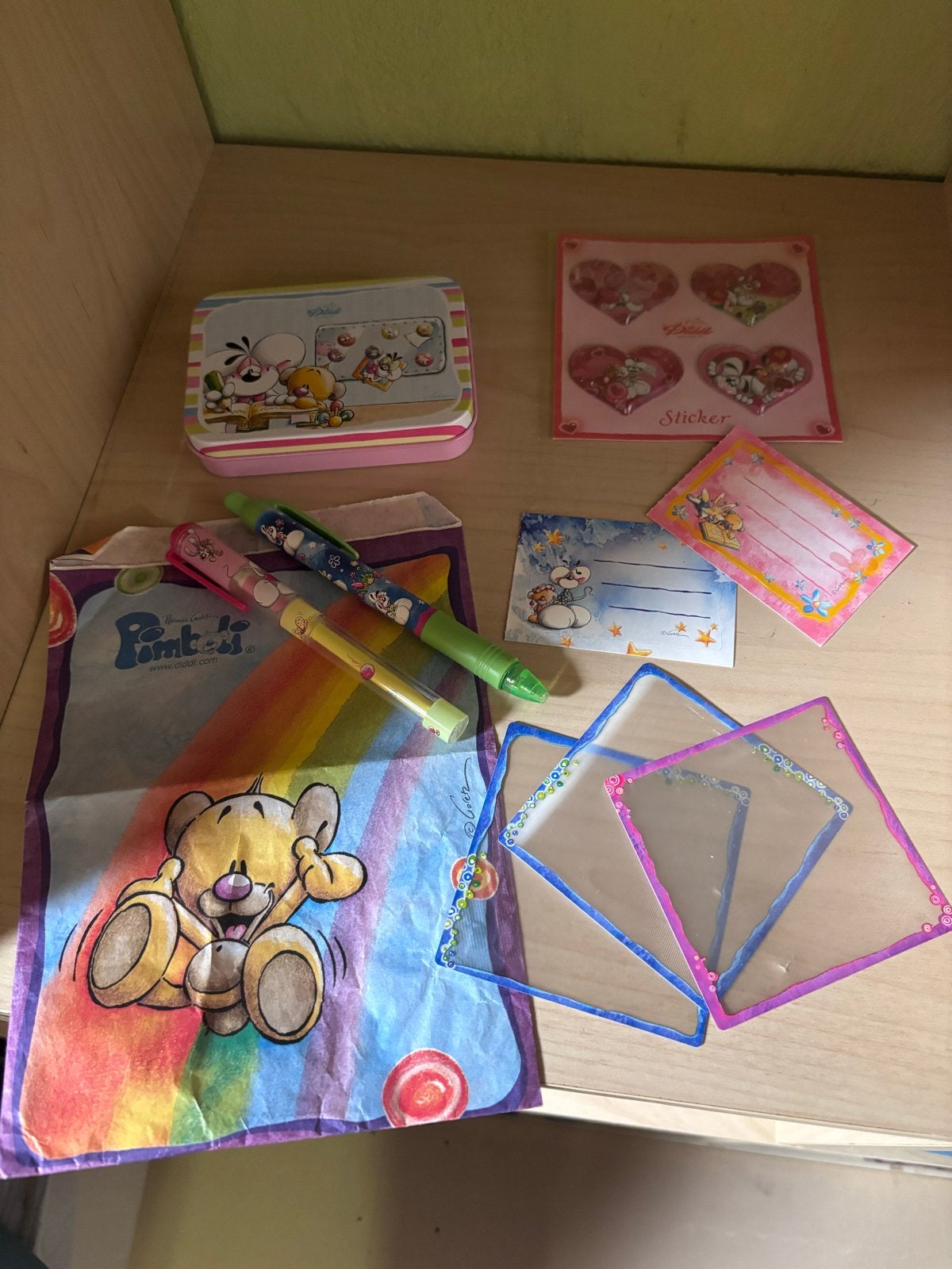 Diddl verzamelpakket met diverse items, Ophalen of Verzenden, Verschillende figuren, Gebruikt, Overige typen