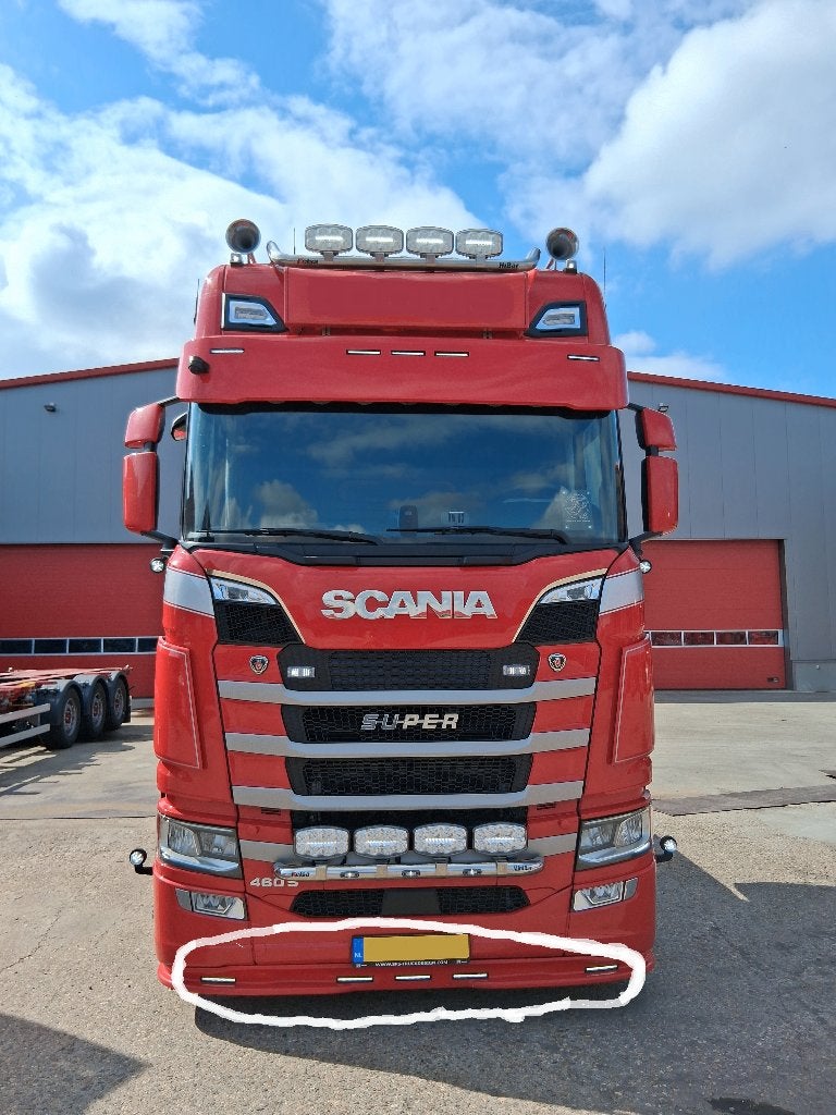 Scania Next Gen Zonnekleplampen (wit) met bedrading, Auto-onderdelen, Ophalen of Verzenden, Gebruikt, Scania, Verlichting