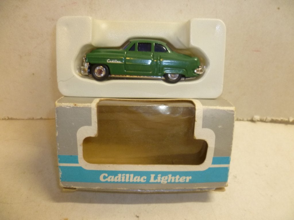 Aansteker auto Cadillac 1950 Beetland 1987 7,5cm modelauto, Ophalen of Verzenden, Nieuw, Aansteker