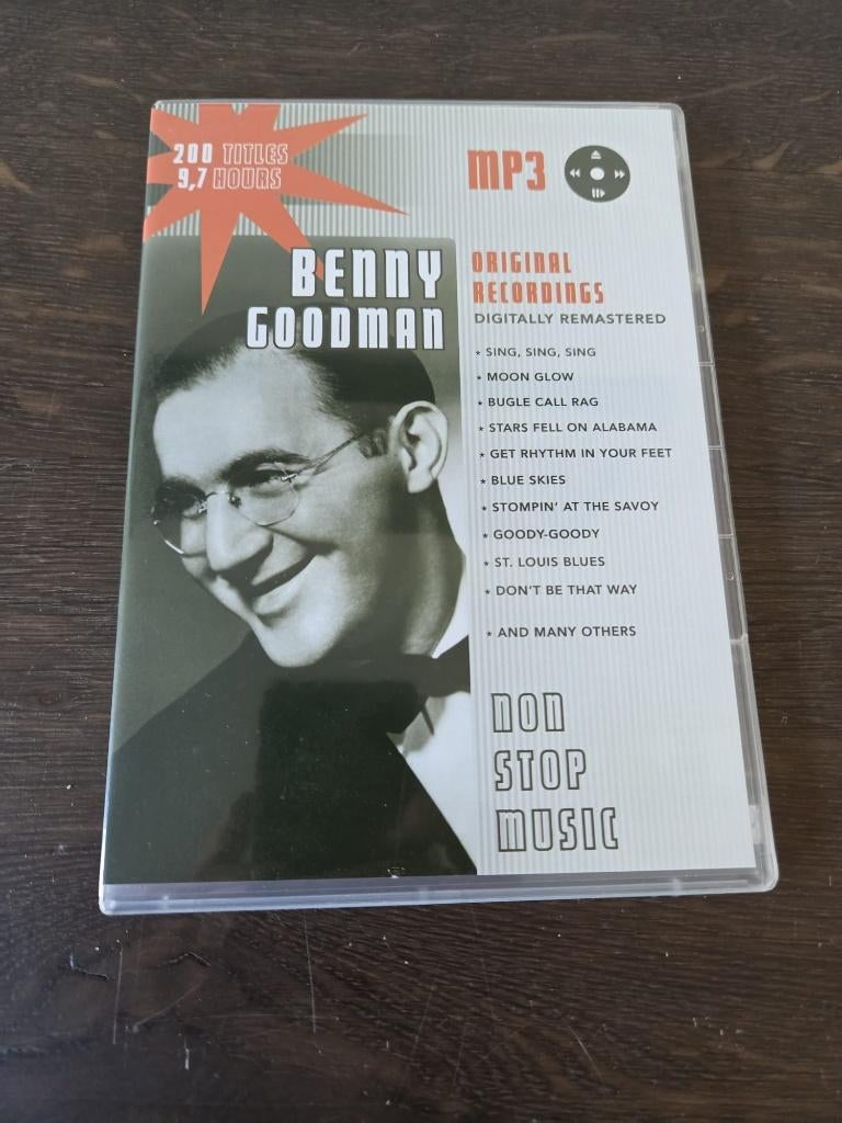Bennby Goodman MP3 collectie, Ophalen of Verzenden, Zo goed als nieuw, Jazz