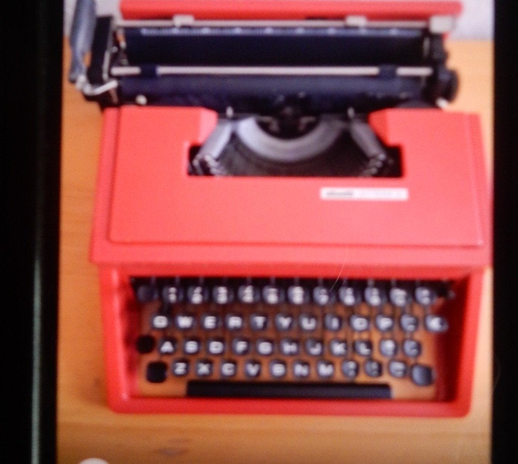 olivetti typemachine, Ophalen