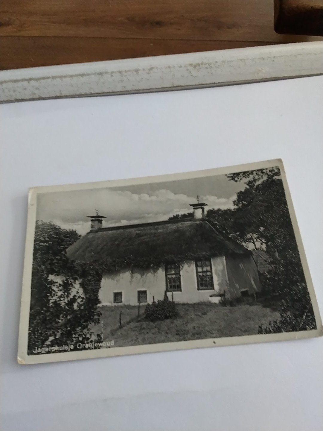 Oude ansichtkaart Jagershuisje Oranjewoud, Friesland, Ophalen of Verzenden, Voor 1920, Gelopen, Friesland
