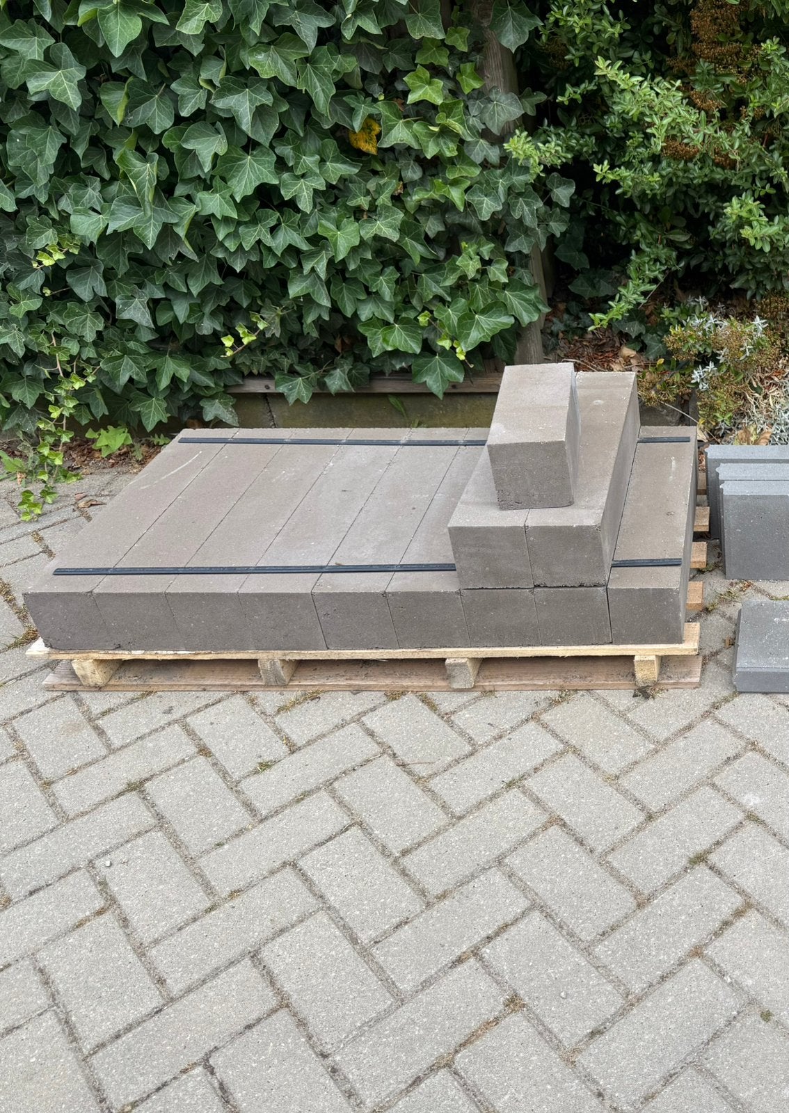 Linia excellence betonblokken, Ophalen, Zo goed als nieuw, Beton, Overige typen