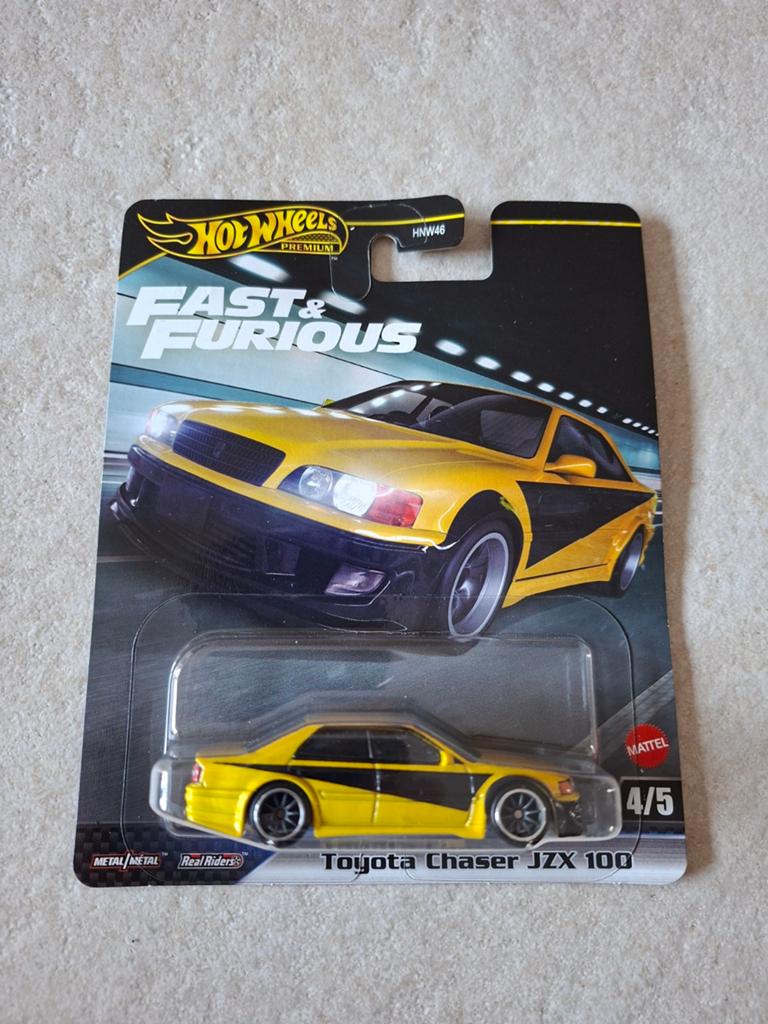 Hot Wheels Fast & Furious Toyota Chaser JZX 100, Hobby en Vrije tijd, Ophalen of Verzenden, Nieuw, Auto