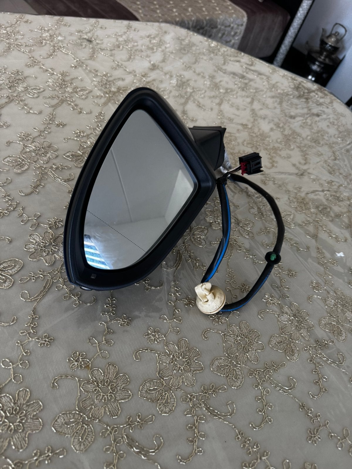 Linker Buitenspiegel VW Golf 7 - Blauw Elektrisch, Auto-onderdelen, Spiegels, Ophalen, Nieuw, Volkswagen
