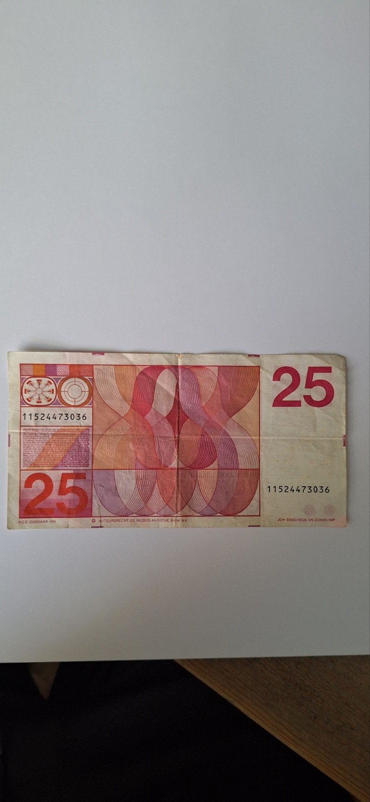 Zeldzaam 25 Gulden biljet uit 1971 - Jan Pietersz Sweelinck, Ophalen