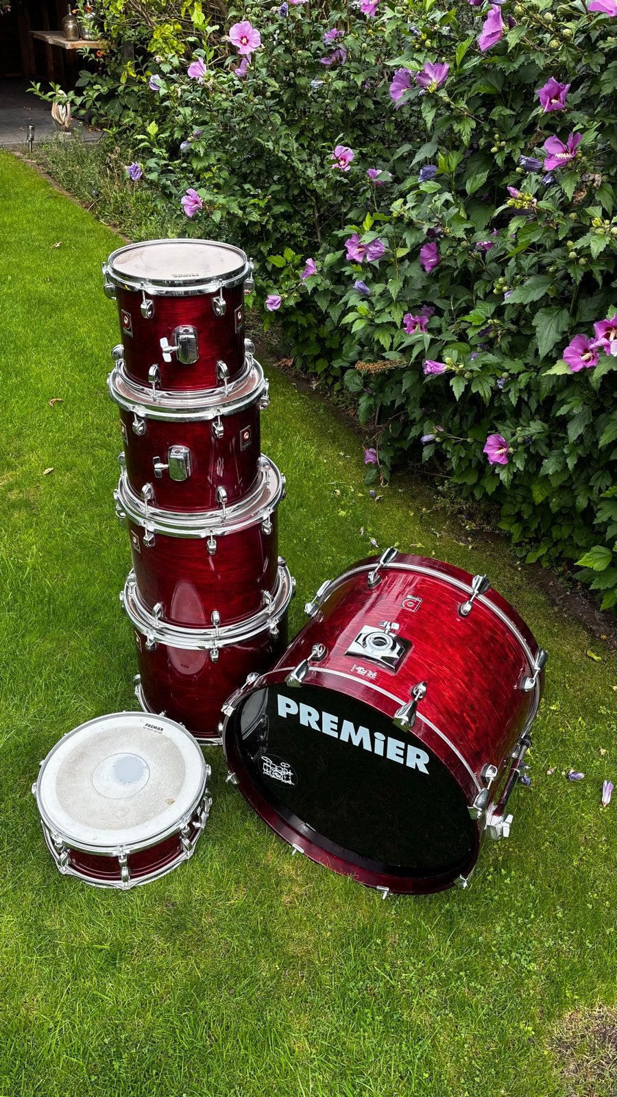 Premier XPK 6-delig drumstel met hardware, Ophalen, Gebruikt, Premier