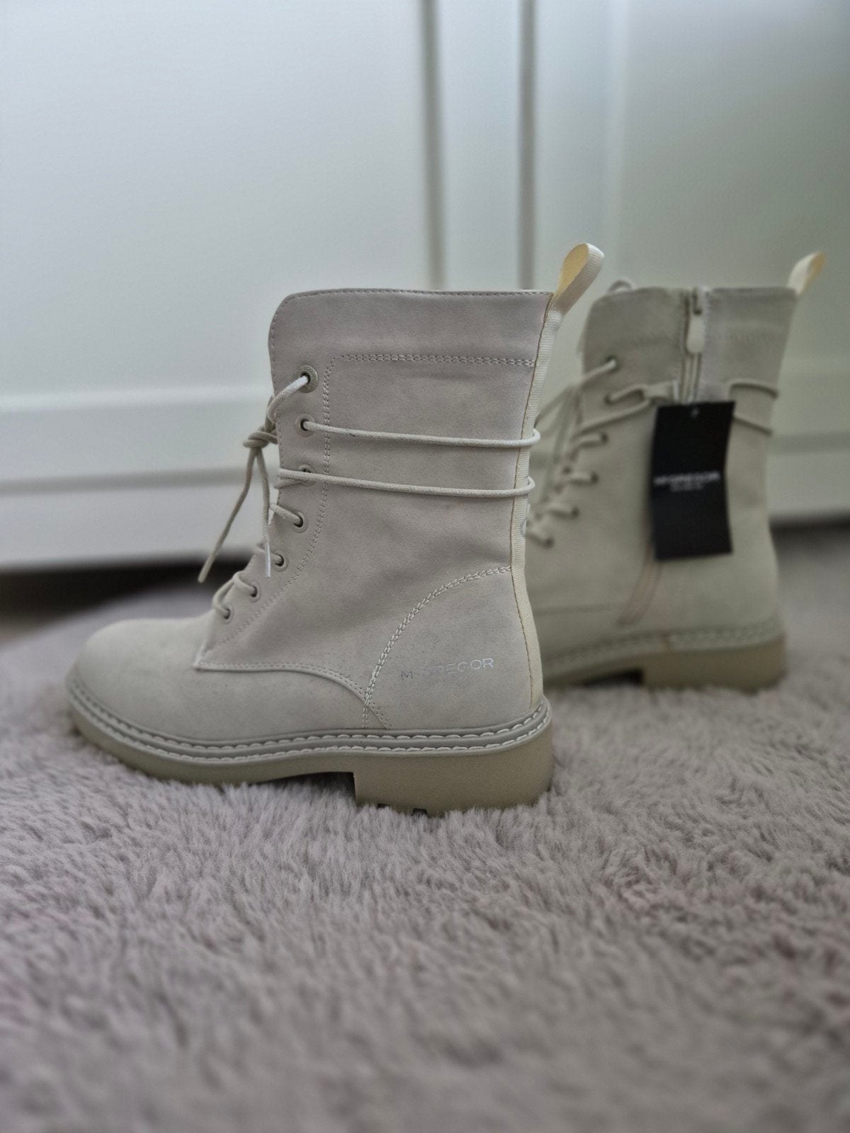 Nieuwe McGregor enkellaarzen met veter en rits maat 39, Kleding | Dames, Schoenen, McGregor, Beige, Lage of Enkellaarzen, Nieuw