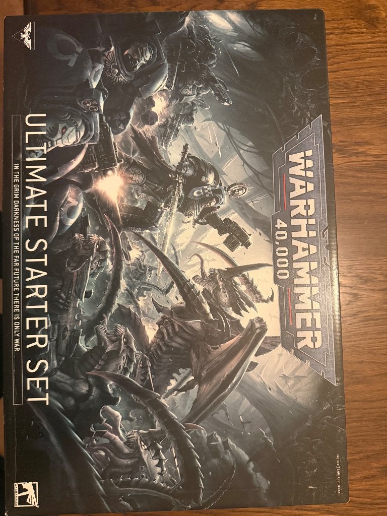 Warhammer 40k Ultimate Starter Set + 2 Combat Patrol Sets., Verzenden, Zo goed als nieuw, Warhammer 40000, Figuurtje(s)
