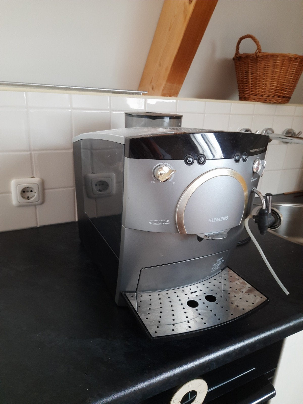Siemens Surpresso Compact Koffiemachine, Witgoed en Apparatuur, Koffiezetapparaten, Gebruikt, Koffiemachine, Ophalen of Verzenden