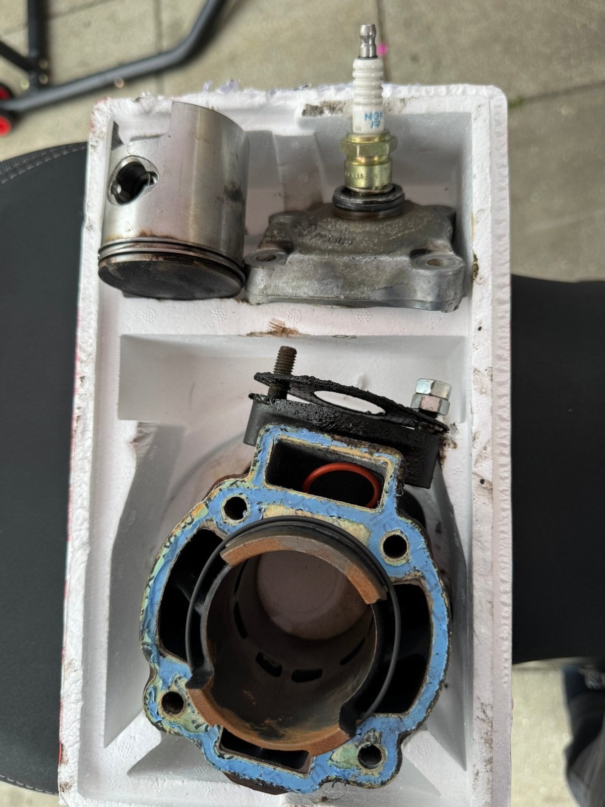 125cc cilinder runner, Ophalen of Verzenden, Zo goed als nieuw, Cilinder, Piaggio