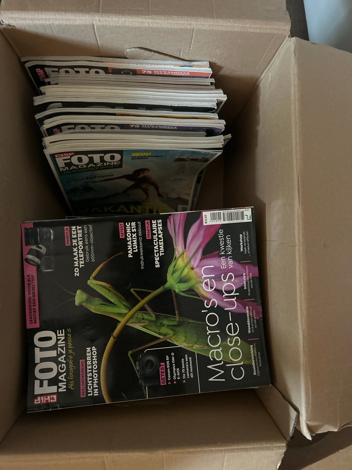 82  FOTO Magazines - diverse edities, Ophalen, Zo goed als nieuw, Overige typen