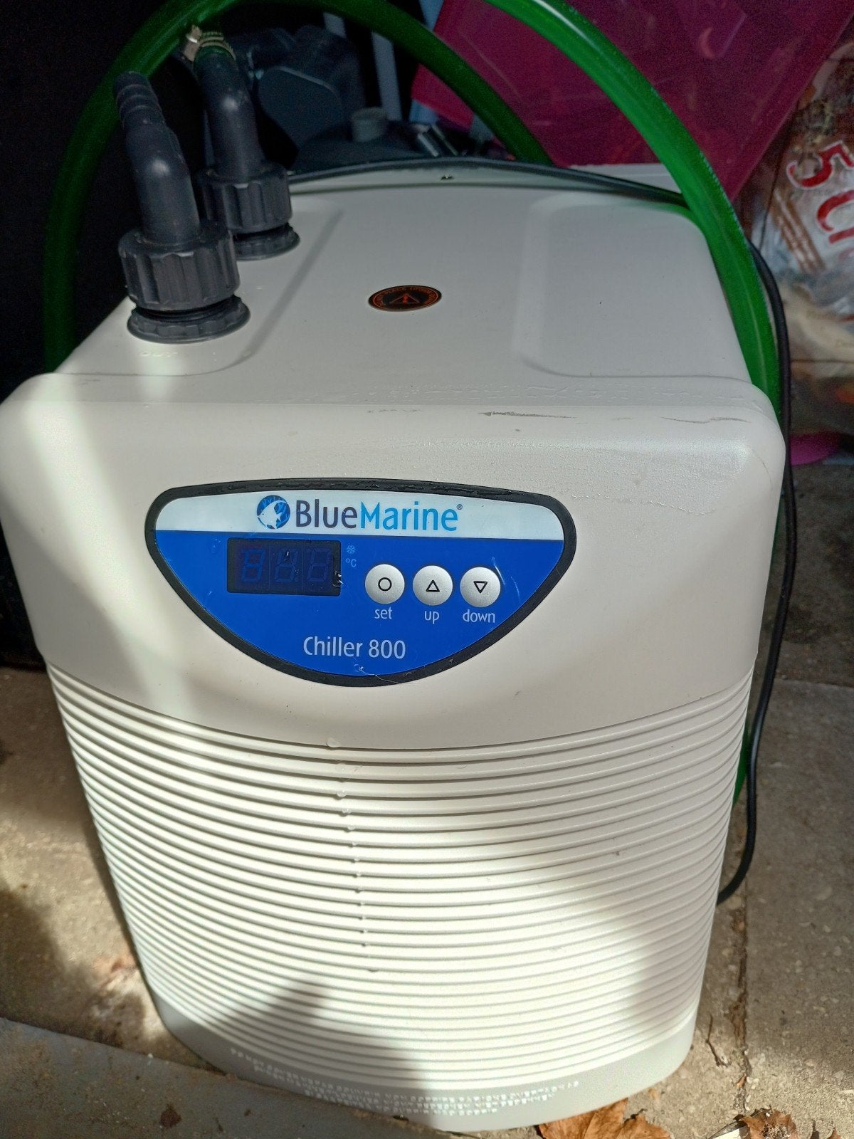 Blue marina 800 chiller, Dieren en Toebehoren, Vissen | Aquaria en Toebehoren, Zo goed als nieuw, Ophalen
