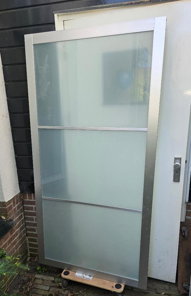Ikea Pax 4 kastdeuren melkglas GRATIS, Ophalen, 100 tot 150 cm, Modern, 150 tot 200 cm