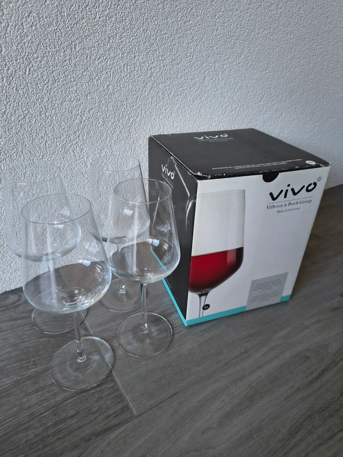 Vivo rode wijnglazen, Ophalen, Glas of Glazen, Villeroy & Boch, Overige stijlen