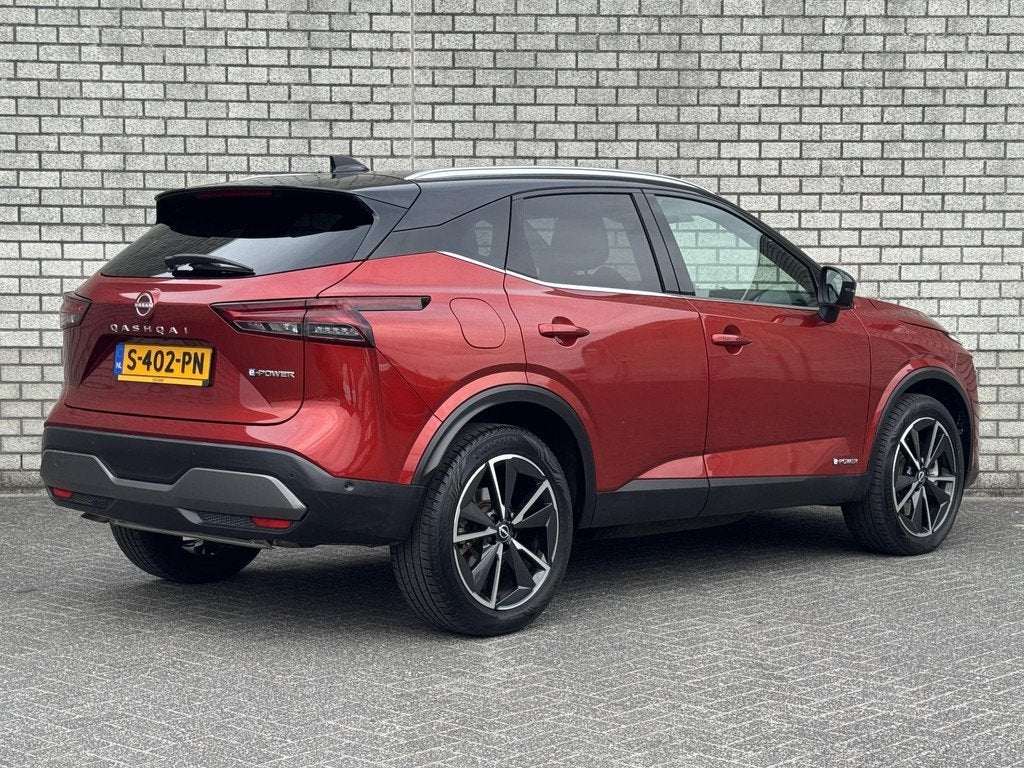 Nissan Qashqai 1.5 e-Power Tekna | Panoramadak | Stoelverwar, Auto's, Nissan, 1497 cc, Gebruikt, 190 pk, Leder en Stof