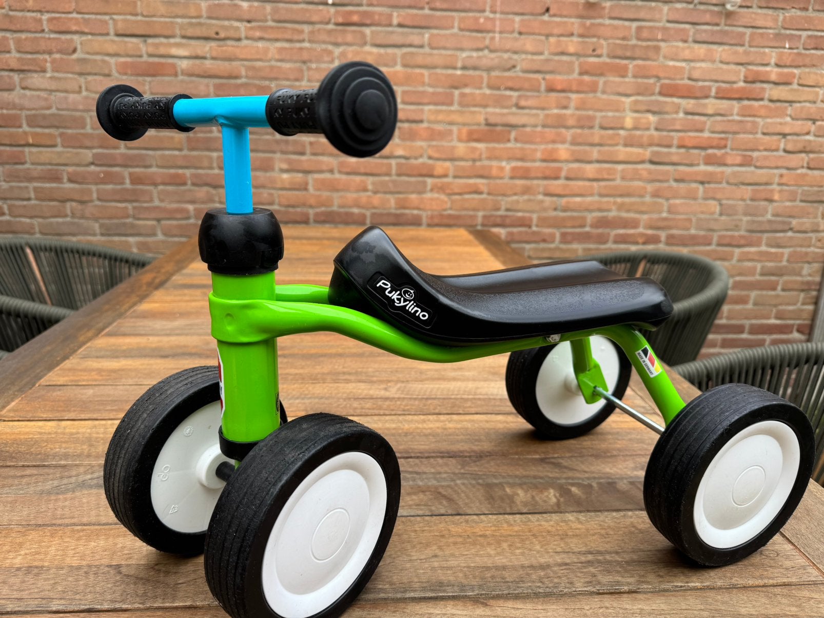 PUKY loopfietsje / vierwieler groen – zeer nette staat