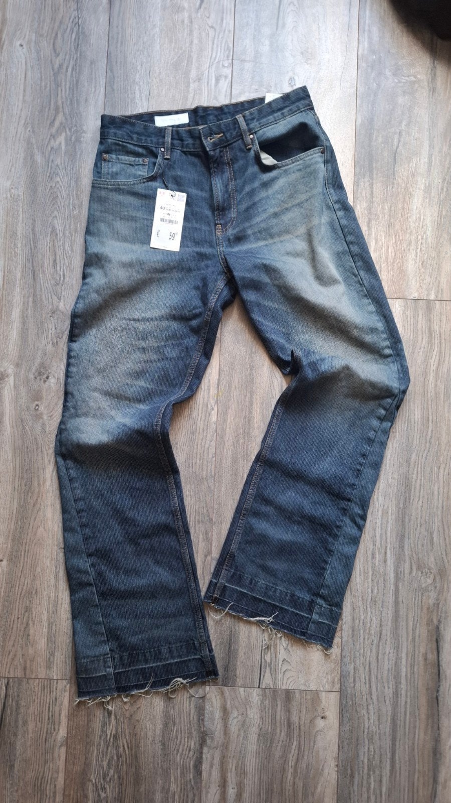 Nieuwe Zara flared jeans - Maat 40, W36 - W38 (confectie 52/54), Zara, Blauw, Nieuw