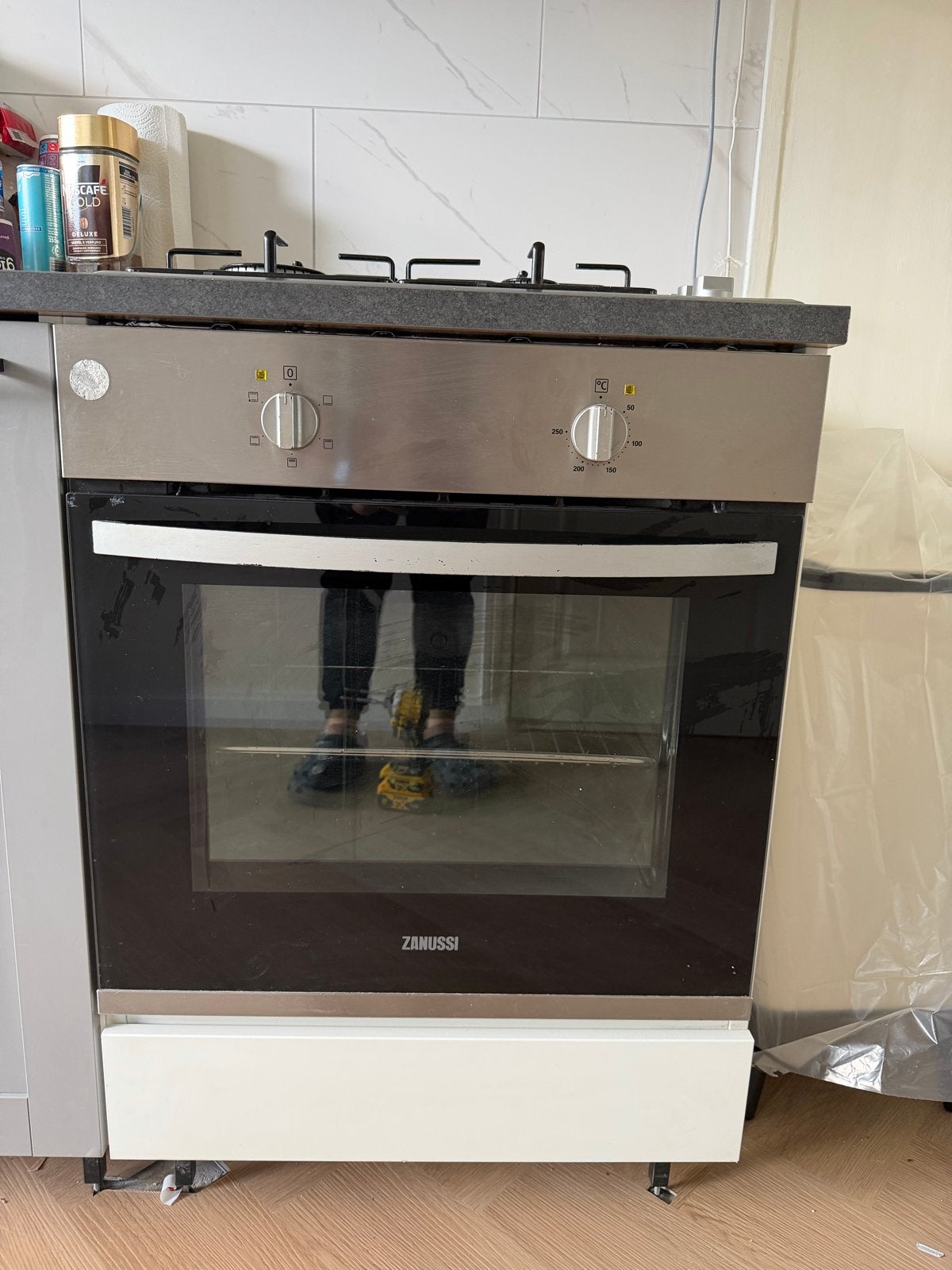 Zanussi Inbouw Oven met Gasfornuis - Gebruikt, Witgoed en Apparatuur, Ophalen, Gebruikt, Oven, 60 cm of meer