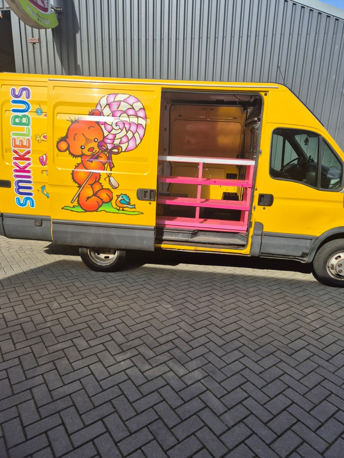 snoepbus, Ophalen