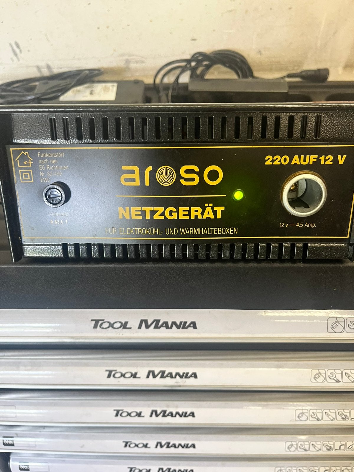 Omvormer 220 volt naar 12 volt, Ophalen, Gebruikt