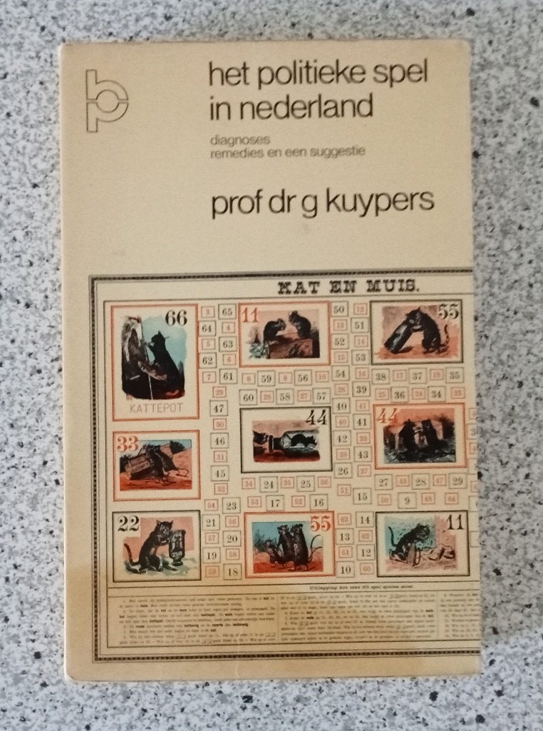 Kuypers, Prof. Dr. G. - Het politieke spel in Nederland, Gelezen, Verzenden, Politiek en Staatkunde, Nederland