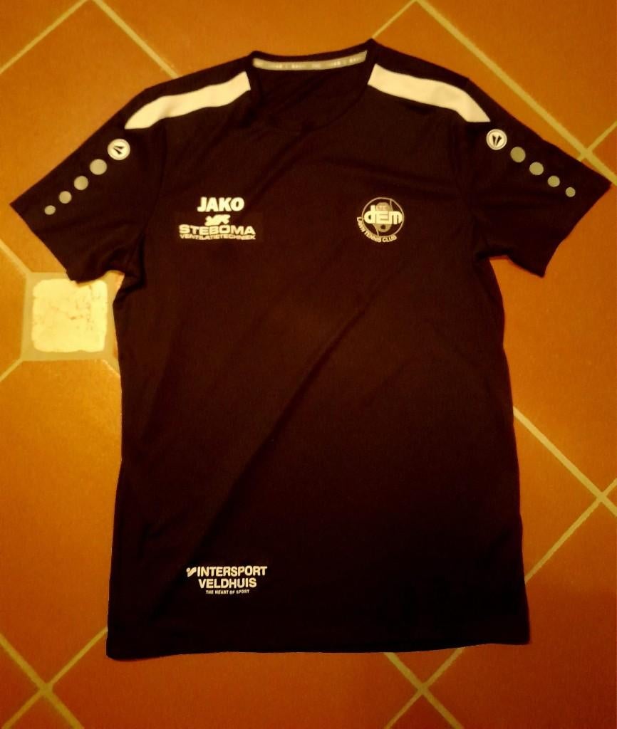 DEM tennis shirt maat L –Beverwijk / Heemskerk–Blauw, Overige merken, Gebruikt, L00, Ophalen of Verzenden