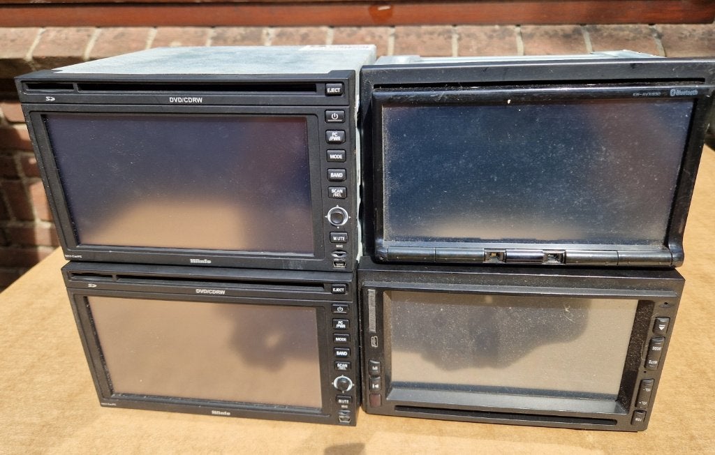 Auto radio`s lot., Auto diversen, Autoradio's, Gebruikt, Ophalen of Verzenden