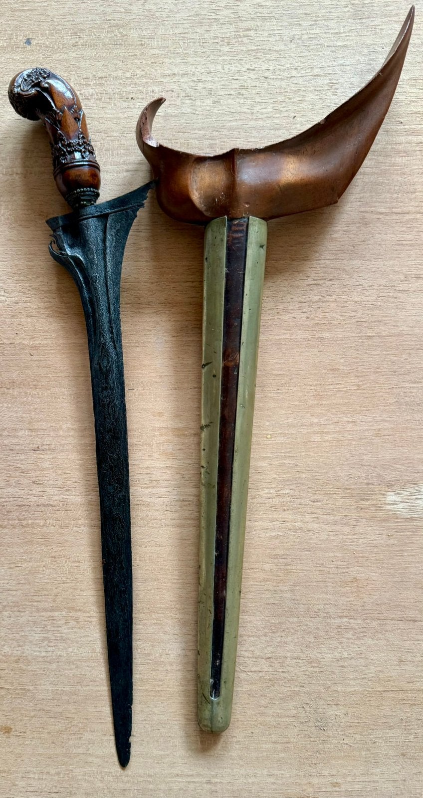Antieke Kris Keris 1, Ophalen of Verzenden