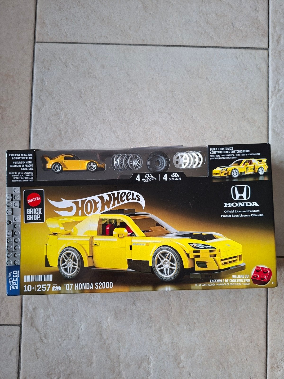 Hot Wheels Honda S2000 bouwset - Nieuw in doos, Overige merken, Auto, Groter dan 1:32, Nieuw