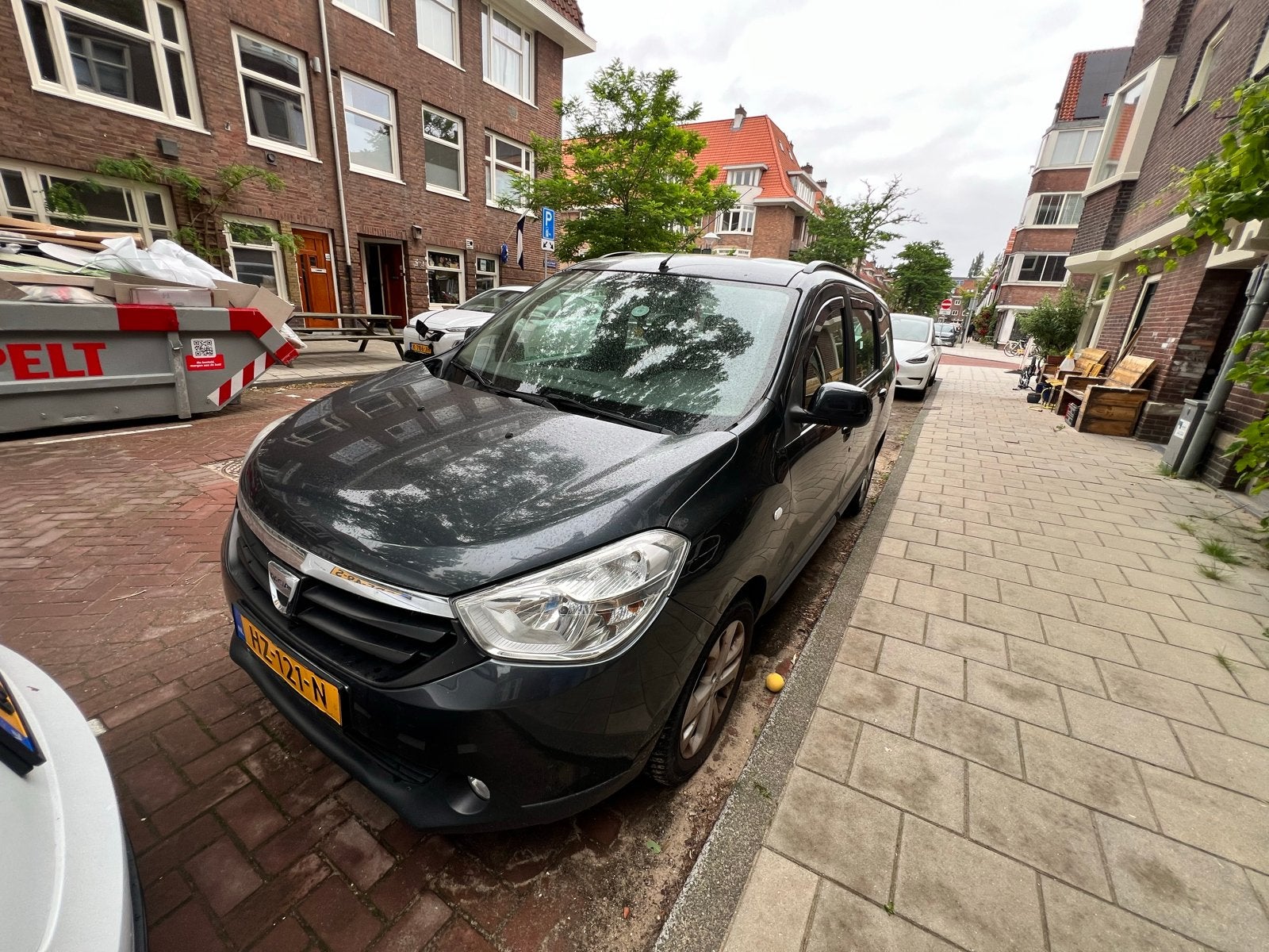 Dacia Lodgy 1.2 TCE 85KW Stepway 2016 Grijs, Voorwielaandrijving, 625 kg, 4 cilinders, 1156 kg