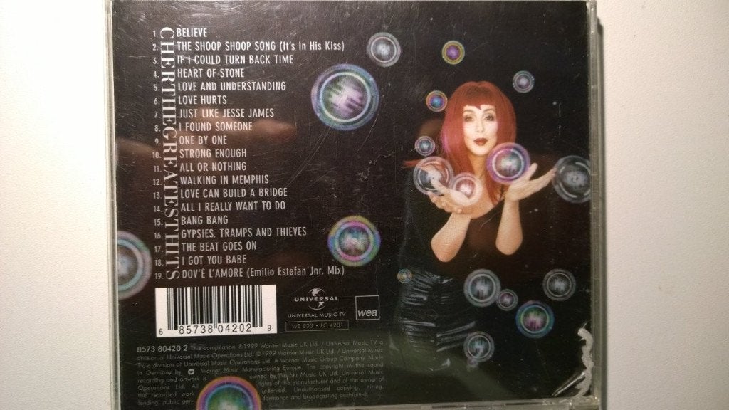 Cher - The Greatest Hits, Ophalen of Verzenden, Zo goed als nieuw, Pop, Album