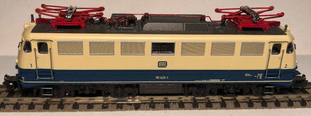 Fleischmann DCC Sound E-Lok Br110 423 DB (Nieuw), Hobby en Vrije tijd, Modeltreinen | N-Spoor, Fleischmann, Nieuw, Ophalen of Verzenden