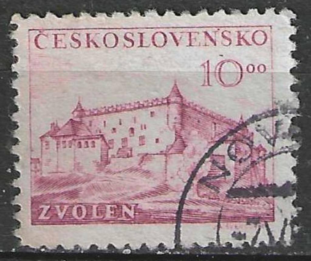 Tsjechoslowakije 1949 - Yvert 514 - Slovaakse opstand (ST), Postzegels en Munten, Postzegels | Europa | Overig, Verzenden, Overige landen