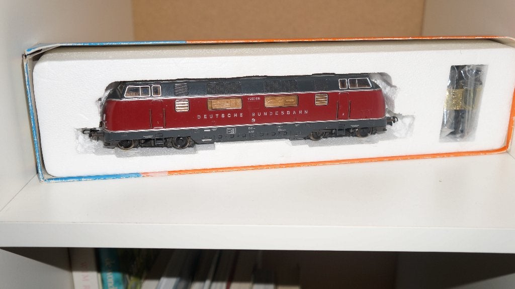 Roco H0 – 43522 Diesellocomotief V 200 035 DB (met OVP), Ophalen of Verzenden, Zo goed als nieuw, Roco, Analoog