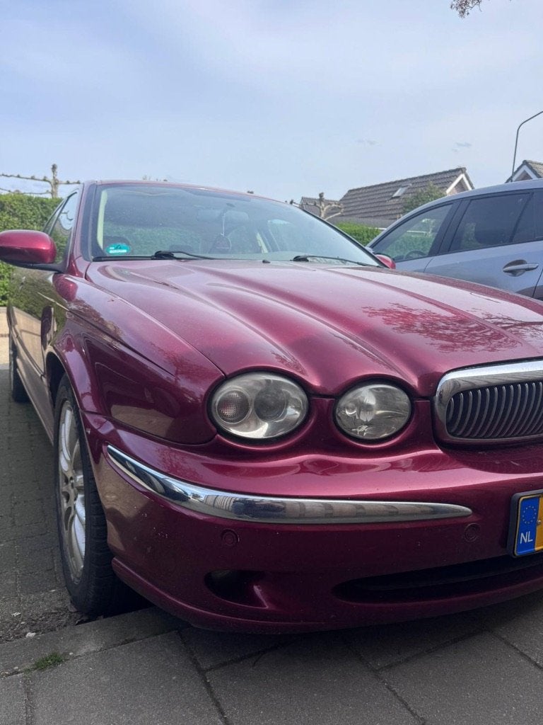 Jaguar X-Type 2.5 V6 Executive AUT 4WD 2005 Rood, Auto's, Jaguar, Automaat, 196 pk, Beige, 2495 cc