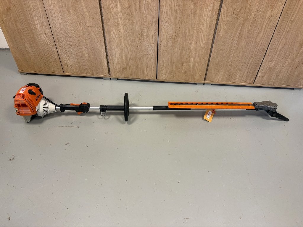Stihl HL 100 benzine stokheggenschaar, Ophalen, Gebruikt, Mertstraat 5, Verkoop@teeuwentuinmachines.nl