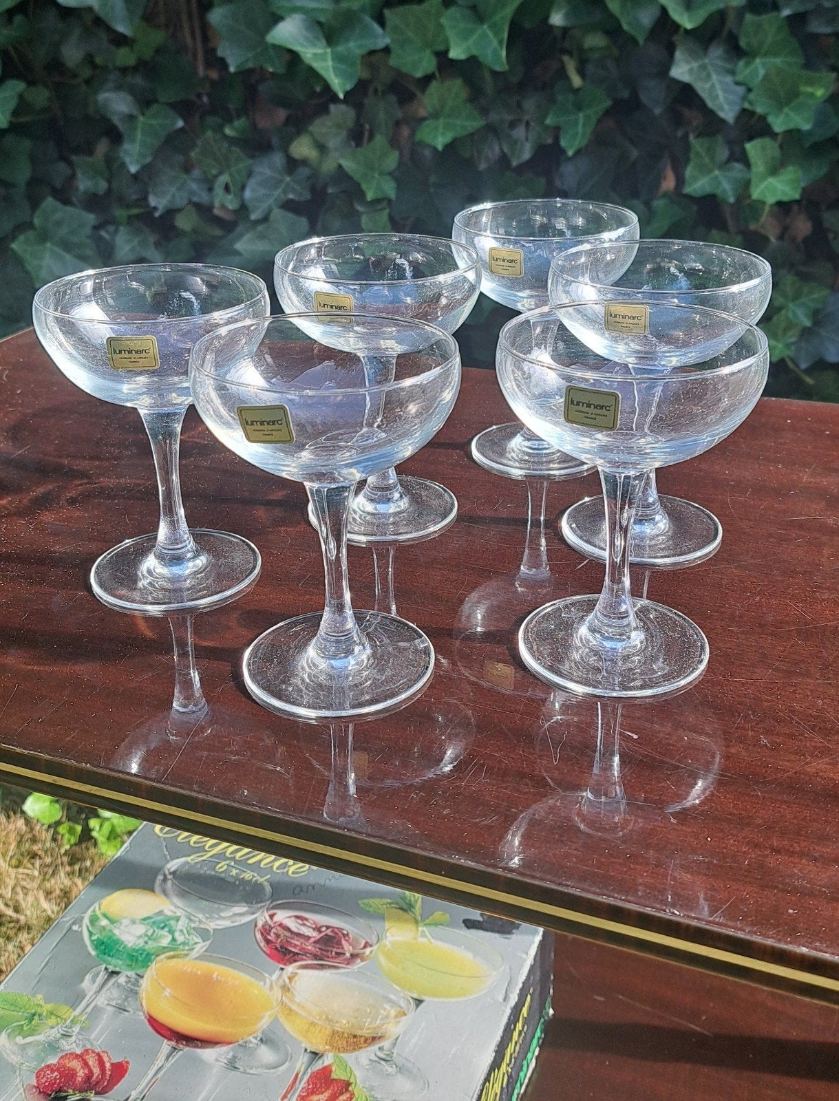 Luminarc champagne wijn glazen nieuw in doos 16 cl vintage, Ophalen of Verzenden
