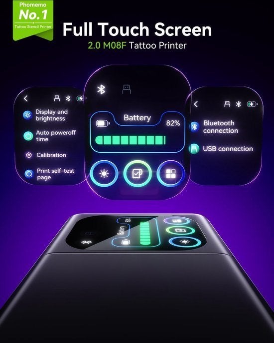 Tattoo Sjabloonprinter – Tattoo Printer – Sjabloonprinter, Corvance B.V., Verzenden, Nieuw, Corvancebol@gmail.com