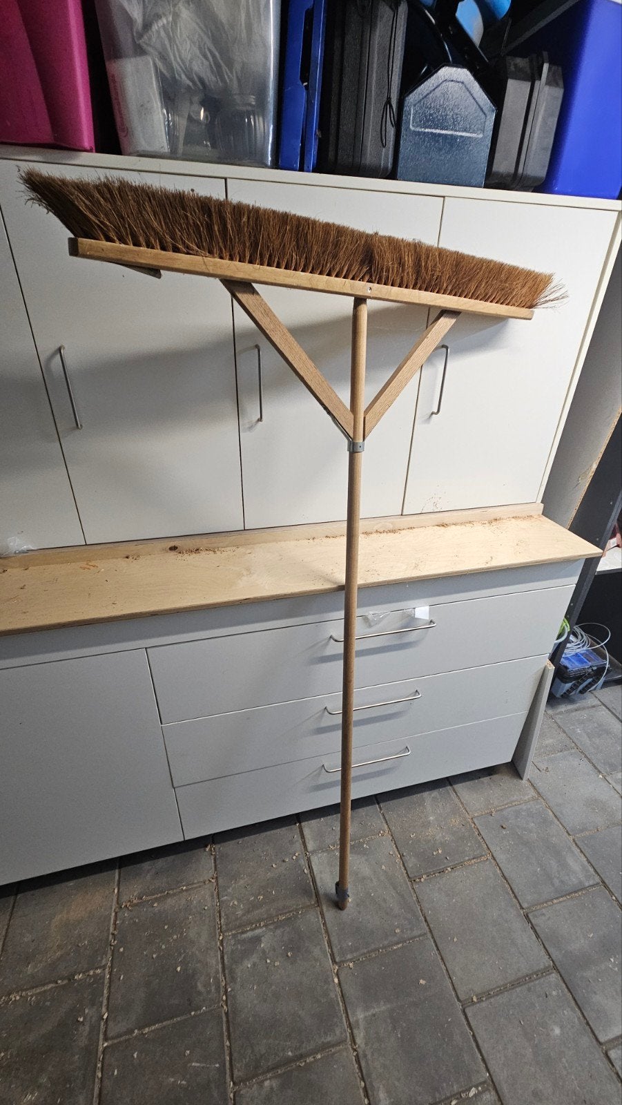 Werkplaats veger 100cm breed, Ophalen, Gebruikt
