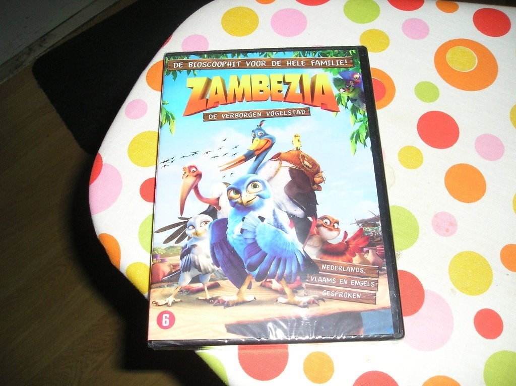 DVD Zambezia - Animatie/tekenfilm(2D), Europees, Animatie, Ophalen of Verzenden, Vanaf 6 jaar