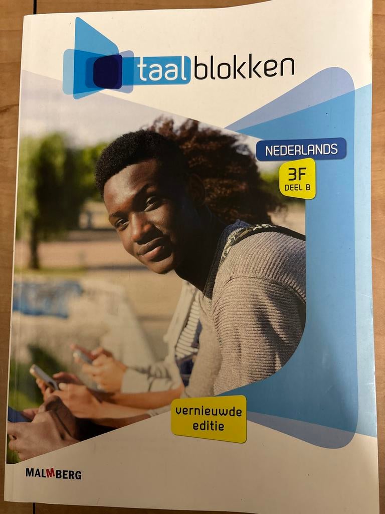 Taalblokken Nederlands 3F deel B - Vernieuwde editie, Ophalen of Verzenden, Gamma, Zo goed als nieuw, MBO